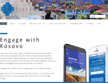 Tablet Screenshot of digitalkosovo.org